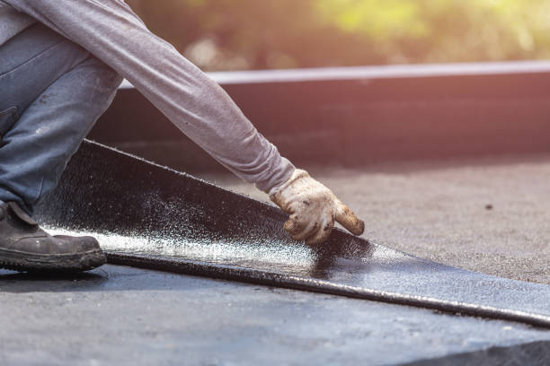 Professional Waterproofing technician working in Forest Lake, IL
